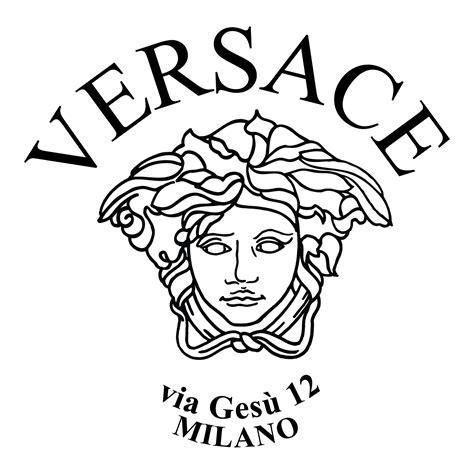 versace znaczek|versace head logo.